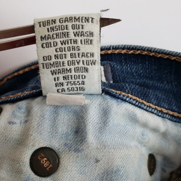 A&F Abercrombie and Fitch Perfect Stretch Erin Jeans Size 00S Zip Fly 5 Pockets - Picture 13 of 13